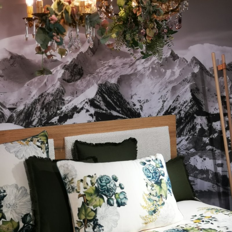 coussins oreillers parure de lit