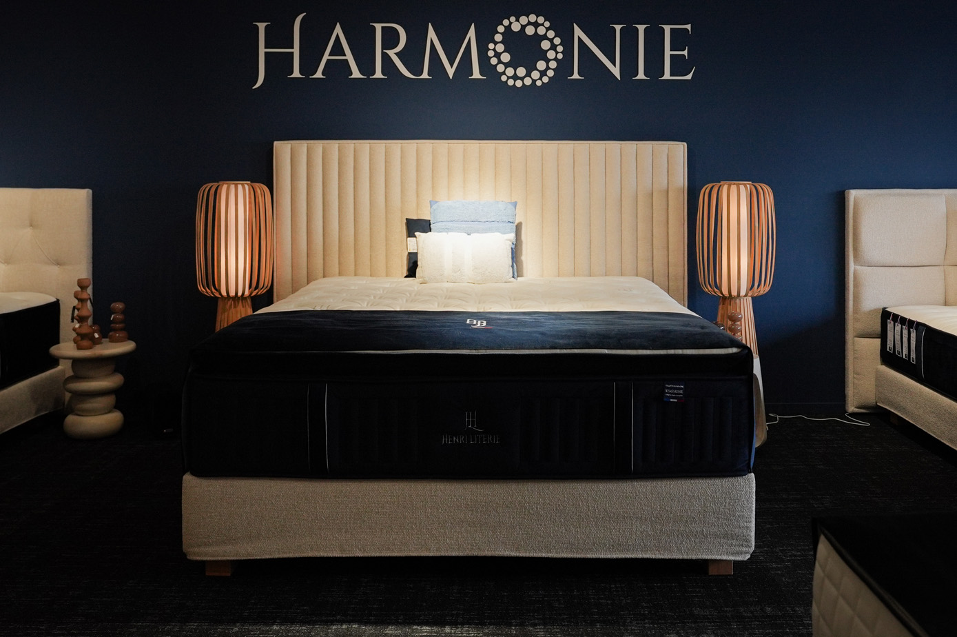 Magasin de matelas à Wittenheim avec lit haut de gamme en showroom près de Mulhouse