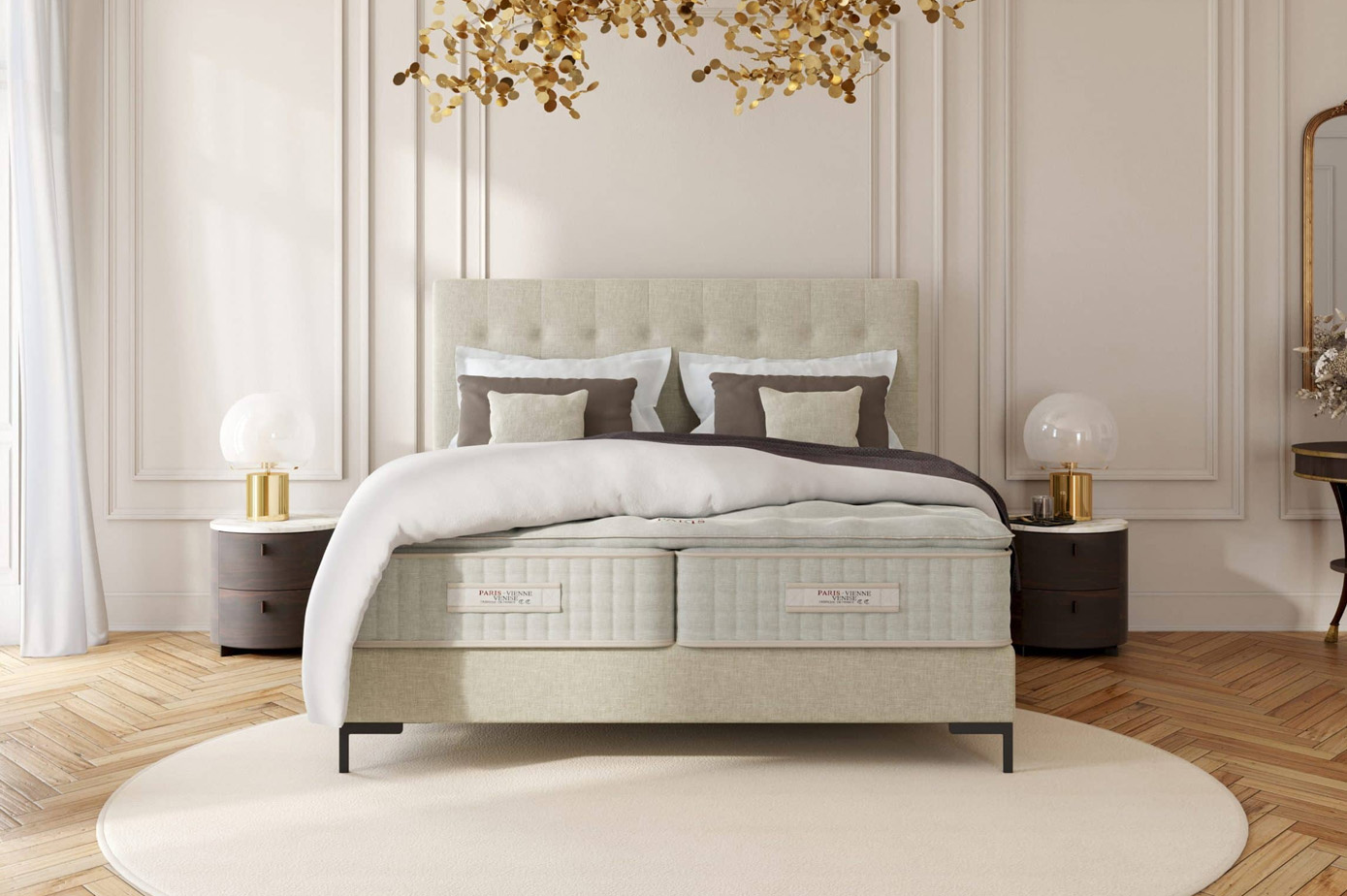Matelas haut de gamme présenté dans le showroom de votre litier à Wittenheim, dans le Haut-Rhin
